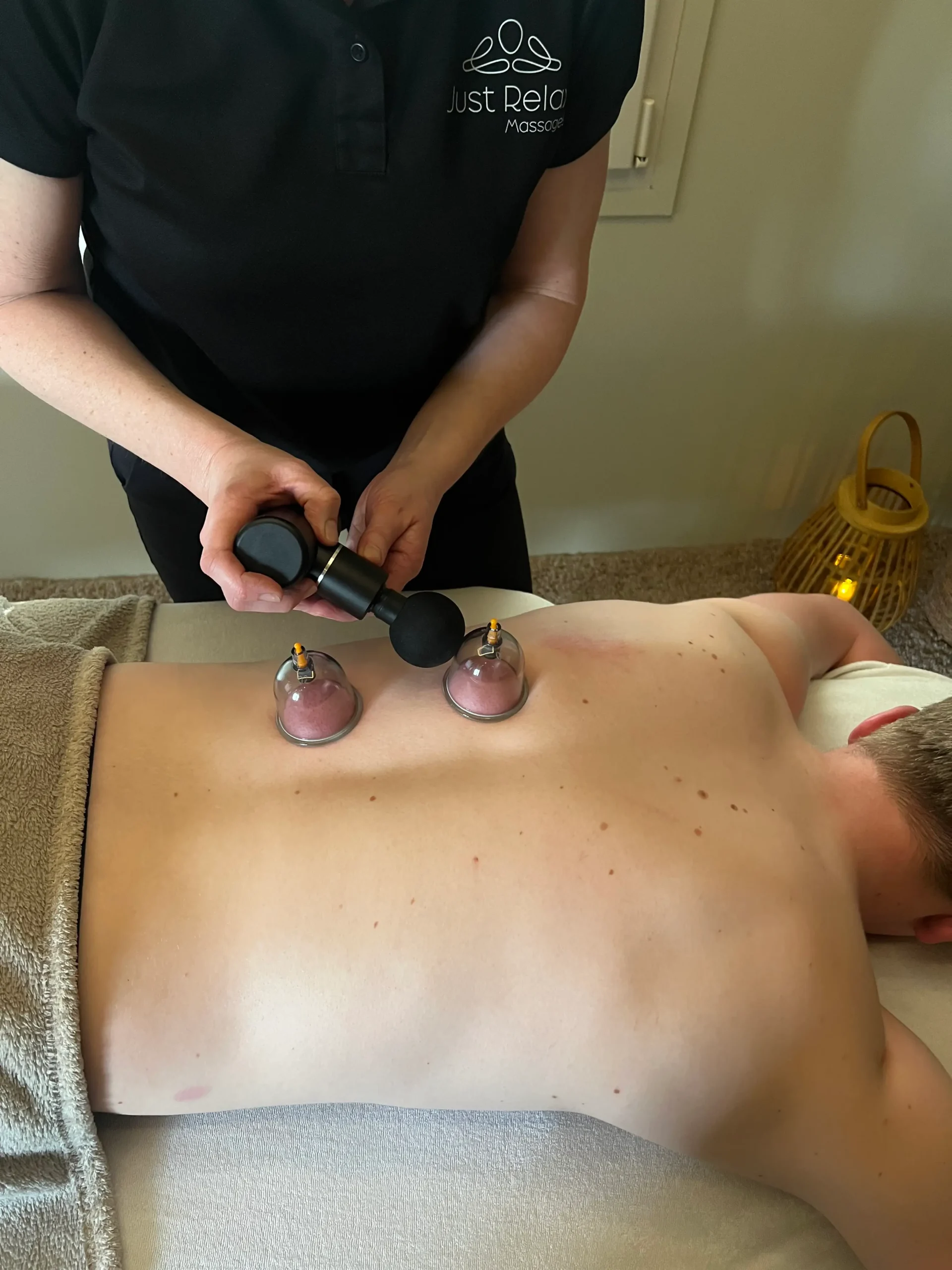 Sportmassage en Cupping bij Just Relax Massages