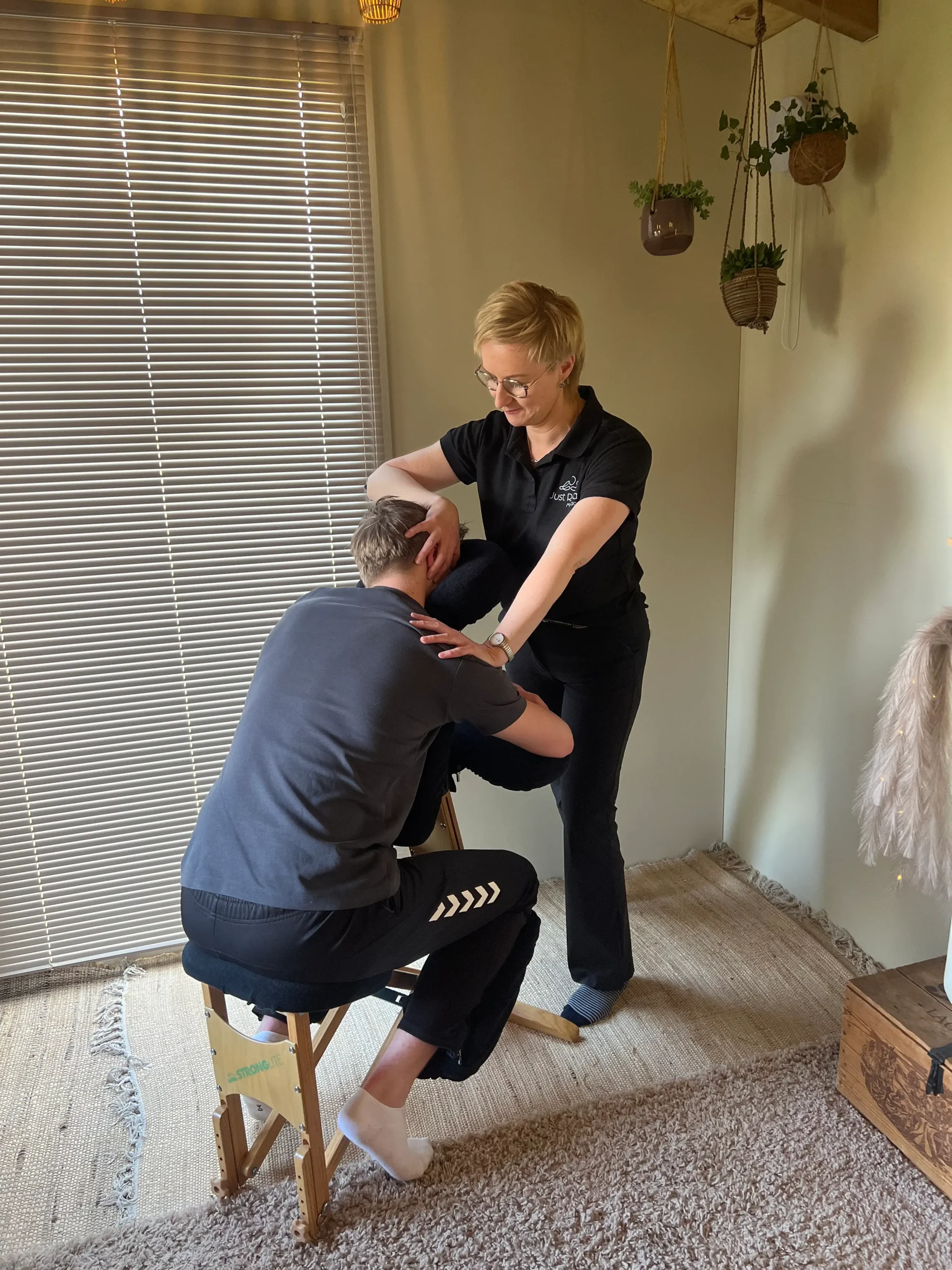 Ervaar onze stoelmassage.